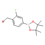 2-(4-(Bromomethyl)-3-fluorophenyl)-4,4,5,5-tetramethyl-1,3,2-dioxaborolane