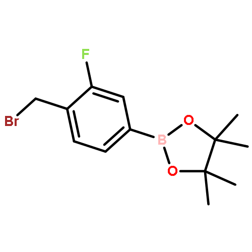 2-(4-(Bromomethyl)-3-fluorophenyl)-4,4,5,5-tetramethyl-1,3,2-dioxaborolane