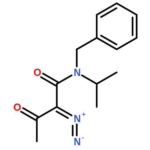 Butanamide, 2-diazo-N-(1-methylethyl)-3-oxo-N-(phenylmethyl)-