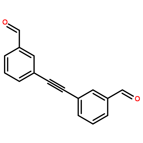 Benzaldehyde, 3,3'-(1,2-ethynediyl)bis-