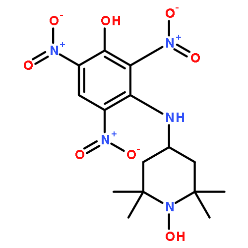 2,2,6,6-tetramethyl-4-(3-picrylamino)piperidine N-oxide