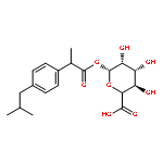 b-D-Glucopyranuronic acid, 1-[a-methyl-4-(2-methylpropyl)benzeneacetate]