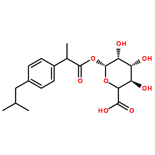 b-D-Glucopyranuronic acid, 1-[a-methyl-4-(2-methylpropyl)benzeneacetate]