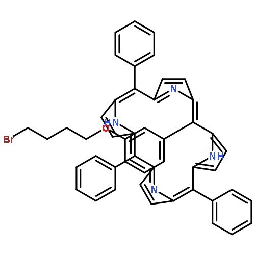 21H,23H-Porphine, 5-[3-(4-bromobutoxy)phenyl]-10,15,20-triphenyl-