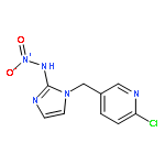 1H-Imidazol-2-amine,1-[(6-chloro-3-pyridinyl)methyl]-N-nitro-