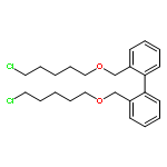 1,1'-Biphenyl, 2,2'-bis[[(5-chloropentyl)oxy]methyl]-