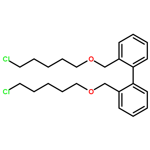 1,1'-Biphenyl, 2,2'-bis[[(5-chloropentyl)oxy]methyl]-