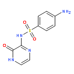 Benzenesulfonamide, 4-amino-N-(3,4-dihydro-3-oxopyrazinyl)-