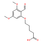 5-(2-FORMYL-3,5-DIMETHOXYPHENOXY)PENTANOIC ACID