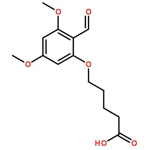 5-(2-FORMYL-3,5-DIMETHOXYPHENOXY)PENTANOIC ACID