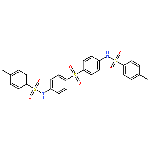 Benzenesulfonamide, N,N'-(sulfonyldi-4,1-phenylene)bis[4-methyl-