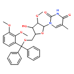 Thymidine,5'-O-[bis(4-methoxyphenyl)phenylmethyl]-a-methoxy-