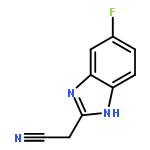 1H-Benzimidazole-2-acetonitrile,6-fluoro-