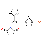 Ferrocene,[[(2,5-dioxo-1-pyrrolidinyl)oxy]carbonyl]- (9CI)