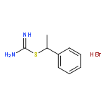 Carbamimidothioic acid, 1-phenylethyl ester, monohydrobromide