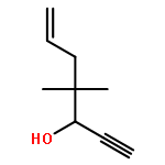 6-Hepten-1-yn-3-ol, 4,4-dimethyl-