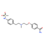 Benzamide,4-[2-[methyl[2-[4-[(methylsulfonyl)amino]phenyl]ethyl]amino]ethoxy]-