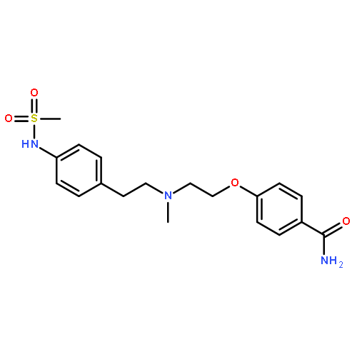 Benzamide,4-[2-[methyl[2-[4-[(methylsulfonyl)amino]phenyl]ethyl]amino]ethoxy]-