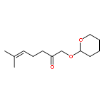 5-Hepten-2-one, 6-methyl-1-[(tetrahydro-2H-pyran-2-yl)oxy]-