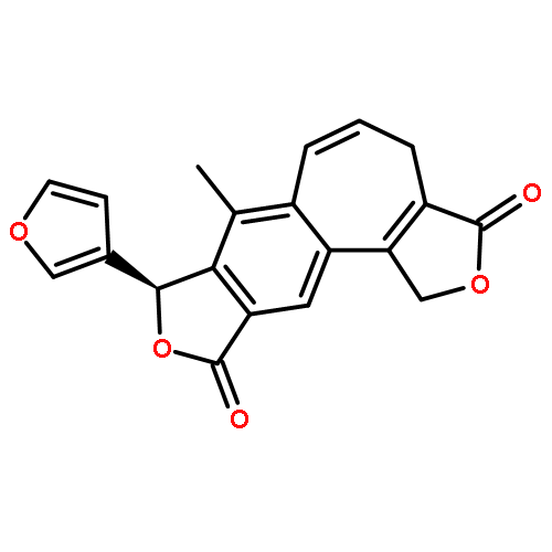 3H-Furo[3',4':3,4]cyclohept[1,2-f]isobenzofuran-3,10(1H)-dione,8-(3-furanyl)-4,8-dihydro-7-methyl-, (8R)-