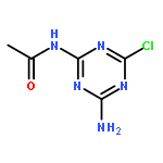 Acetamide,N-(4-amino-6-chloro-1,3,5-triazin-2-yl)-