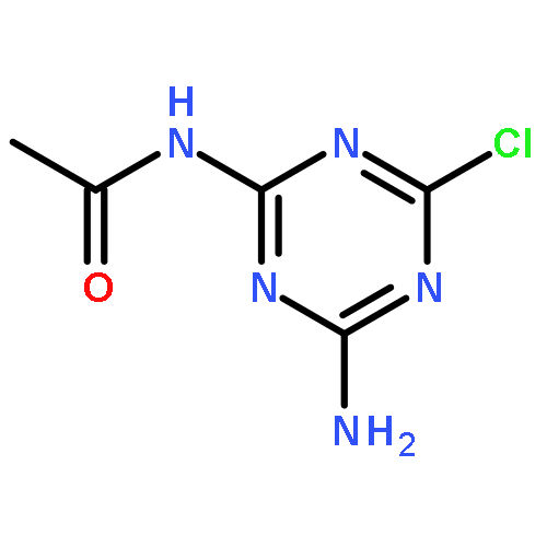 Acetamide,N-(4-amino-6-chloro-1,3,5-triazin-2-yl)-