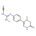 Guanidine,N-cyano-N'-methyl-N''-[4-(1,4,5,6-tetrahydro-4-methyl-6-oxo-3-pyridazinyl)phenyl]-