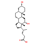 Cholan-24-oic acid,3,12-dihydroxy-, (3a,5b,12a)-, homopolymer