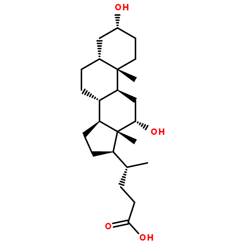 Cholan-24-oic acid,3,12-dihydroxy-, (3a,5b,12a)-, homopolymer