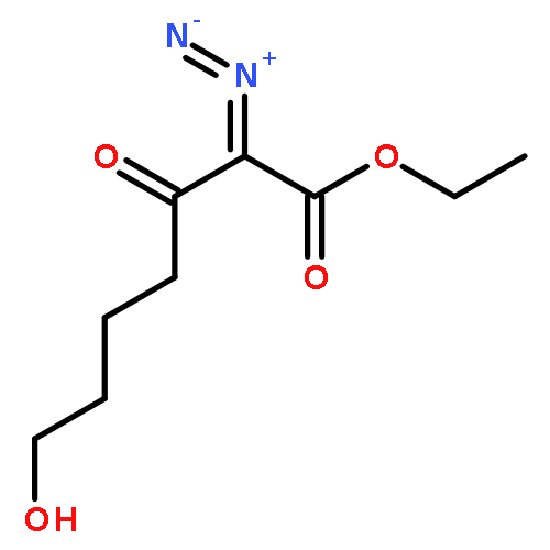 2-DIAZONIO-1-ETHOXY-7-HYDROXY-1-OXOHEPT-2-EN-3-OLATE