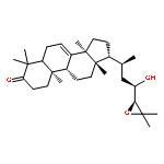 Lanost-7-en-3-one,24,25-epoxy-23-hydroxy-, (13a,14b,17a,20S,23R,24S)-