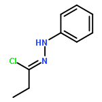 Propanehydrazonoyl chloride, N-phenyl-