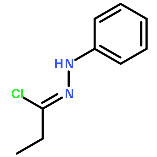 Propanehydrazonoyl chloride, N-phenyl-