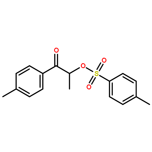 1-Propanone, 1-(4-methylphenyl)-2-[[(4-methylphenyl)sulfonyl]oxy]-