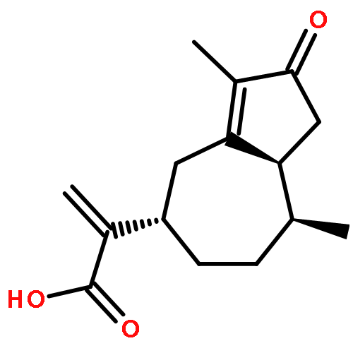 5-Azuleneacetic acid,1,2,4,5,6,7,8,8a-octahydro-3,8-dimethyl-a-methylene-2-oxo-, (5S,8S,8aS)-