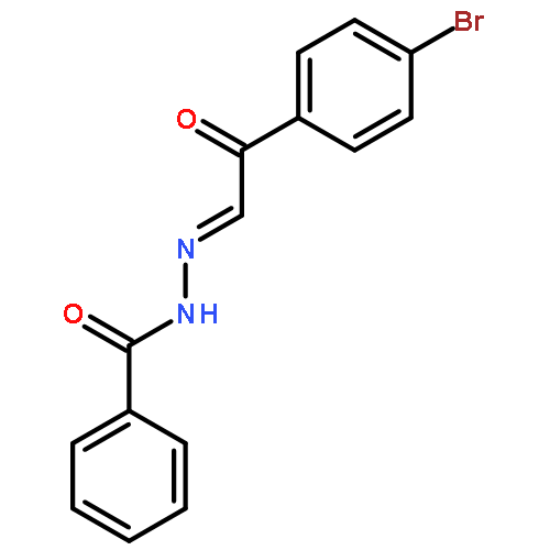 Benzoic acid, [2-(4-bromophenyl)-2-oxoethylidene]hydrazide