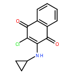 1,4-Naphthalenedione, 2-chloro-3-(cyclopropylamino)-