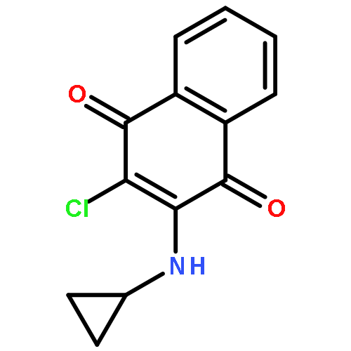 1,4-Naphthalenedione, 2-chloro-3-(cyclopropylamino)-