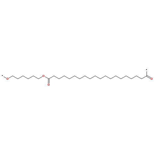 Poly[oxy-1,6-hexanediyloxy(1,20-dioxo-1,20-eicosanediyl)]