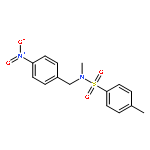 Benzenesulfonamide, N,4-dimethyl-N-[(4-nitrophenyl)methyl]-