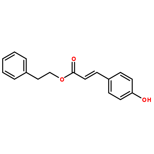 2-Propenoic acid, 3-(4-hydroxyphenyl)-, 2-phenylethyl ester, (2E)-