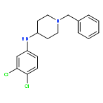 4-Piperidinamine, N-(3,4-dichlorophenyl)-1-(phenylmethyl)-