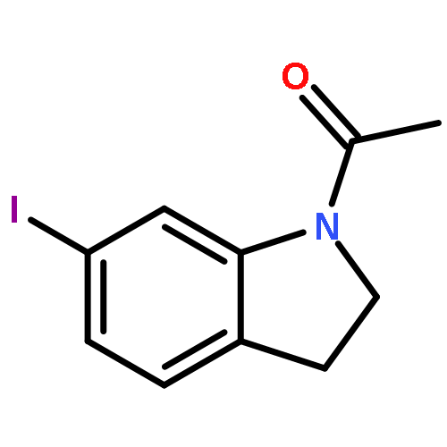 1-(6-iodo-2,3-dihydroindol-1-yl)ethanone