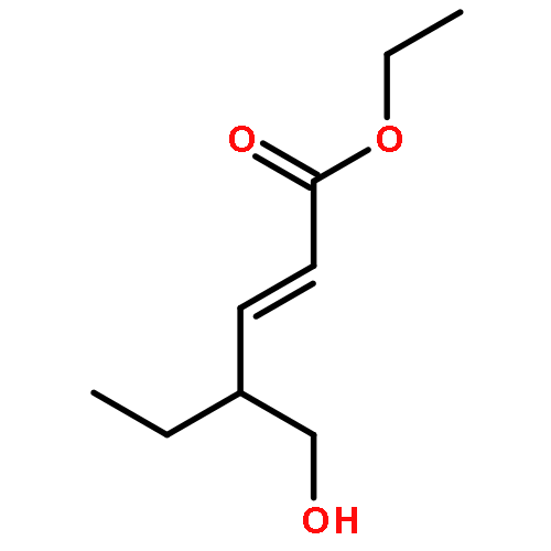 2-Hexenoic acid, 4-(hydroxymethyl)-, ethyl ester, (E)-(±)-