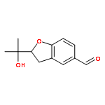 2,3-Dihydro-2-(1-hydroxy-1-methylethyl)-5-benzofurancarboxaldehyde