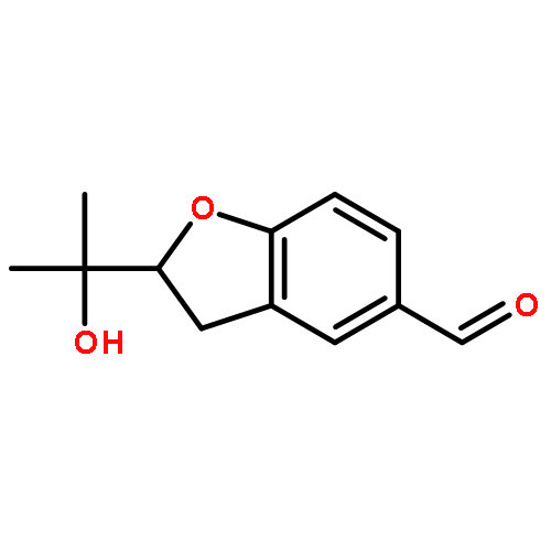 2,3-Dihydro-2-(1-hydroxy-1-methylethyl)-5-benzofurancarboxaldehyde