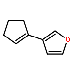 Furan, 3-(1-cyclopenten-1-yl)-