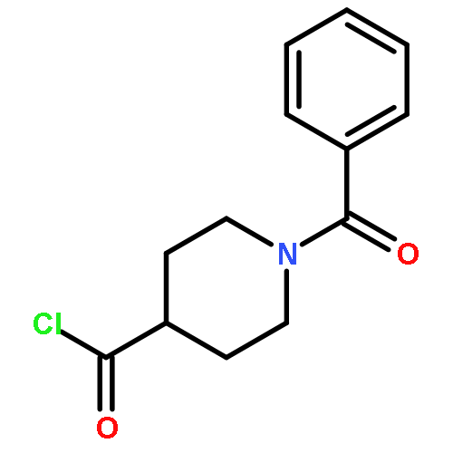 1-BENZOYLPIPERIDINE-4-CARBONYL CHLORIDE