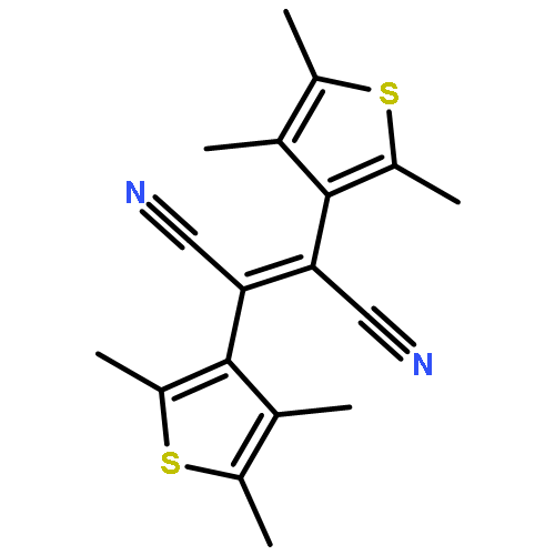 2-Butenedinitrile,2,3-bis(2,4,5-trimethyl-3-thienyl)-