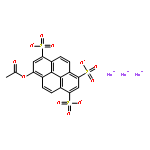 1,3,6-Pyrenetrisulfonicacid, 8-(acetyloxy)-, sodium salt (1:3)